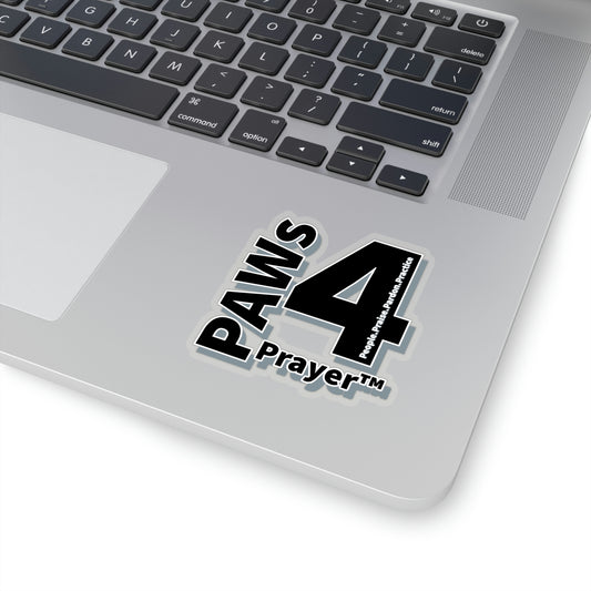 Paws 4 Prayer™ Logo- Black