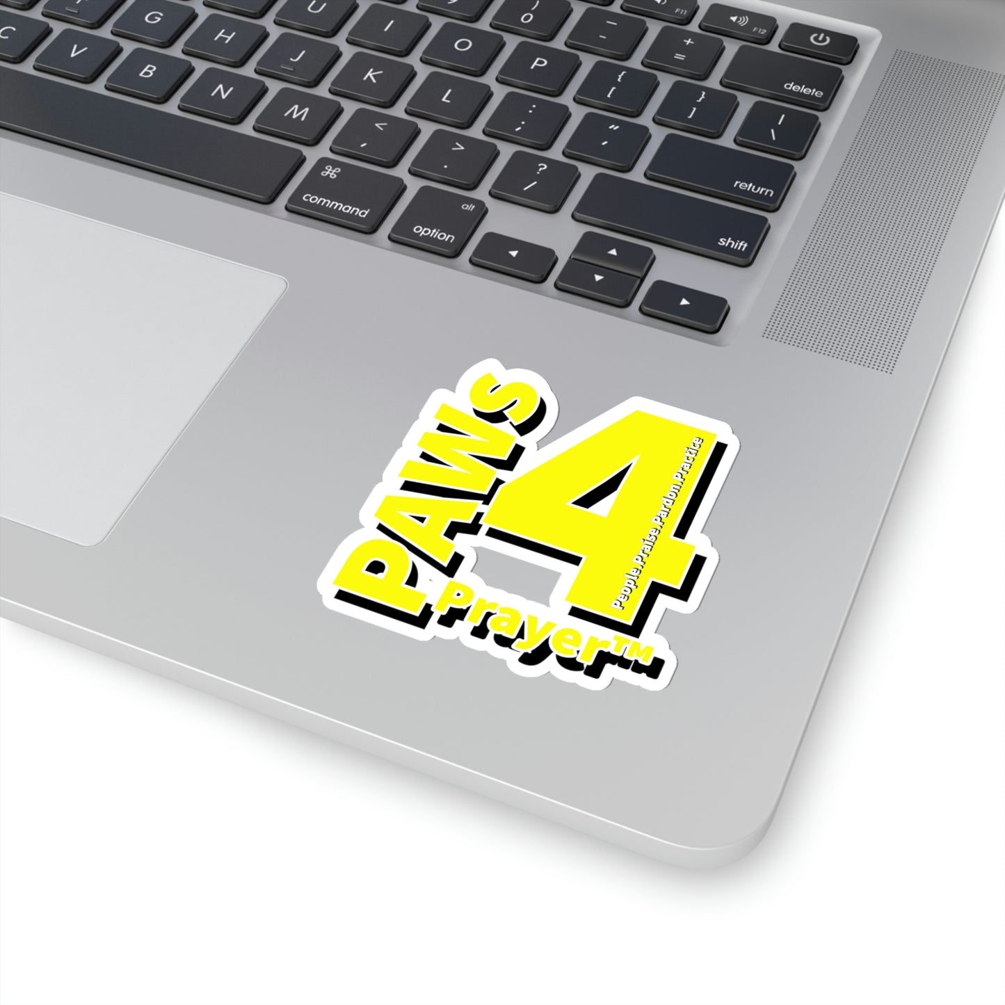 Paws 4 Prayer™ Logo- Yellow