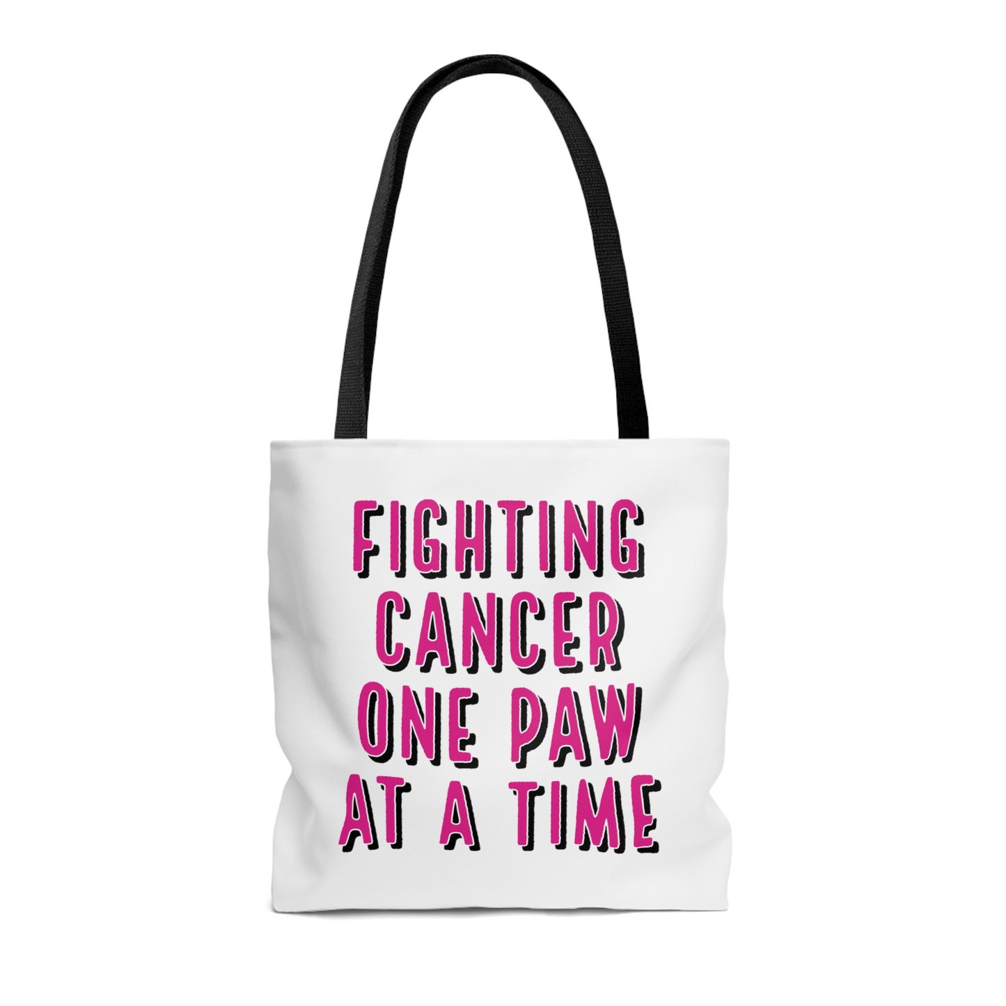 Chemo Cat Tote Bag: Fighting Cancer One Paw at a Time - Practical, Stylish, and Durable for Any Adventure