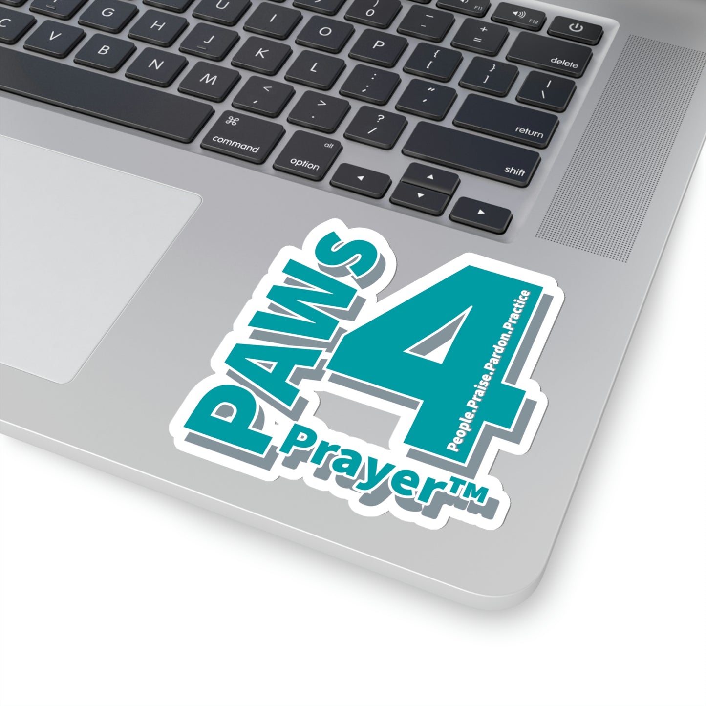 Paws 4 Prayer™ Logo- Teal