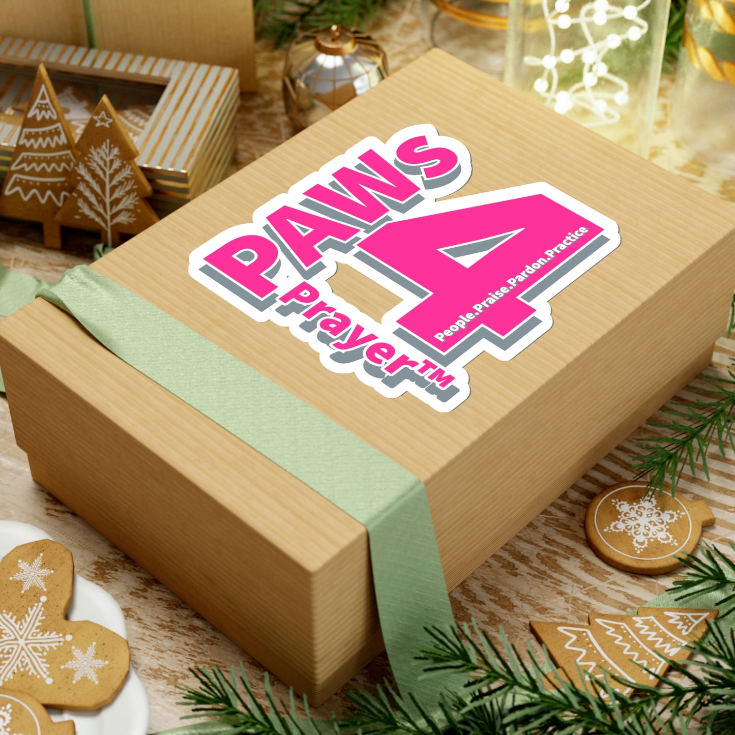 Paws 4 Prayer™ Logo- Pink