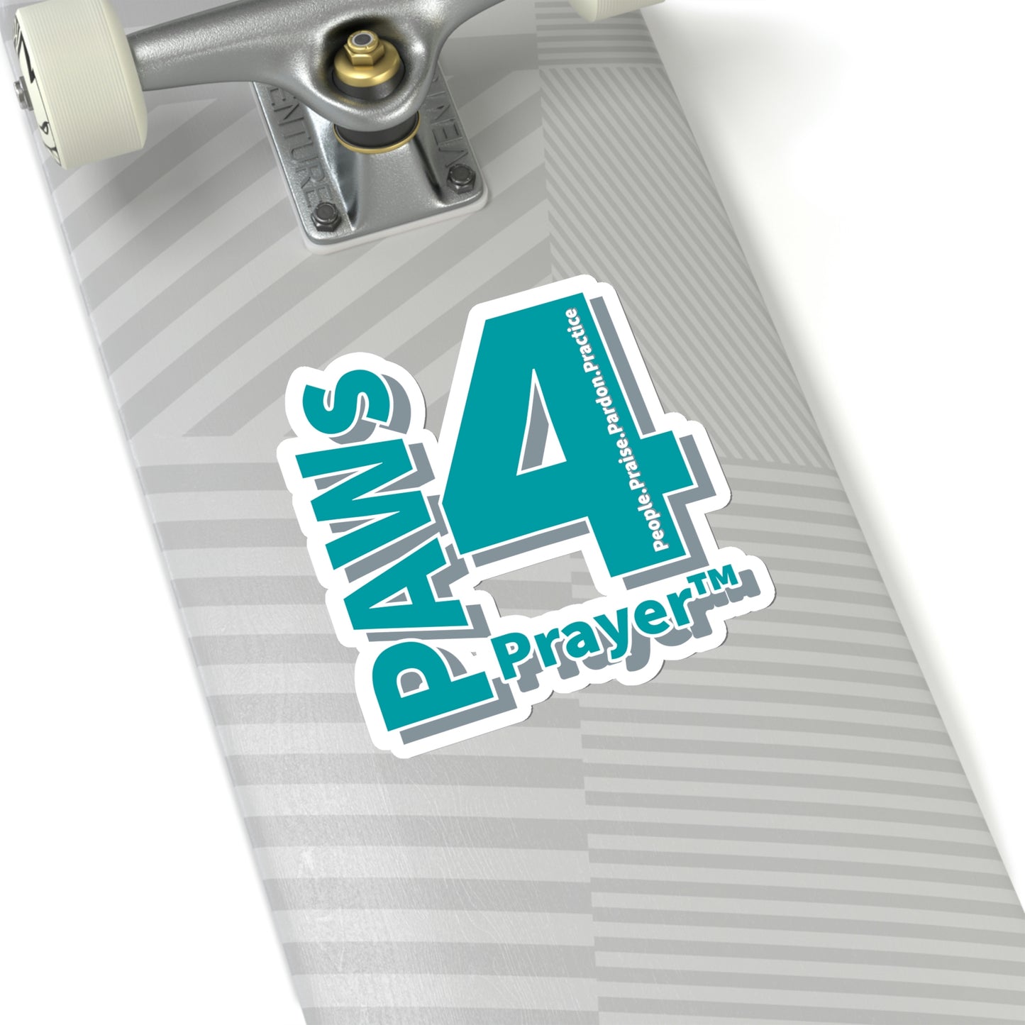 Paws 4 Prayer™ Logo- Teal