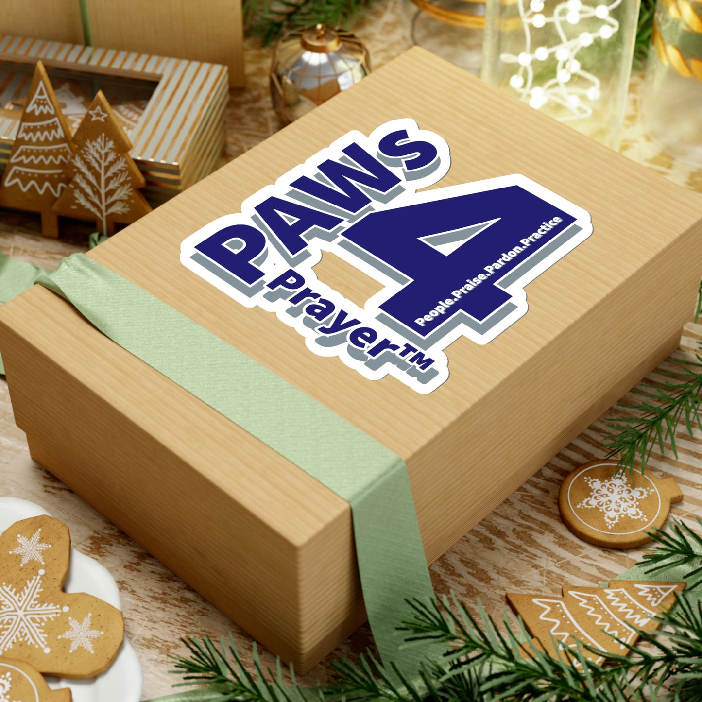 Paws 4 Prayer™ Logo- Dark Blue