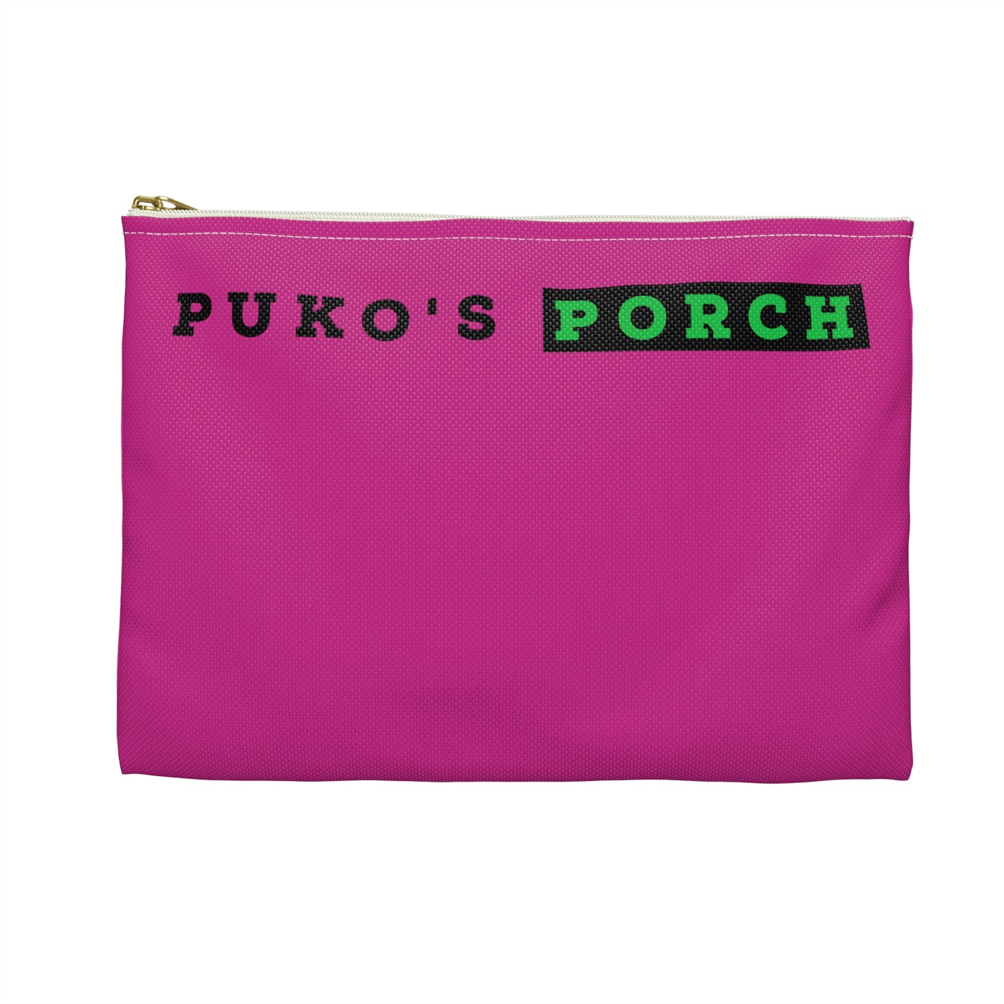 Cat Bucket List: Travel Accessory Pouch-Pink