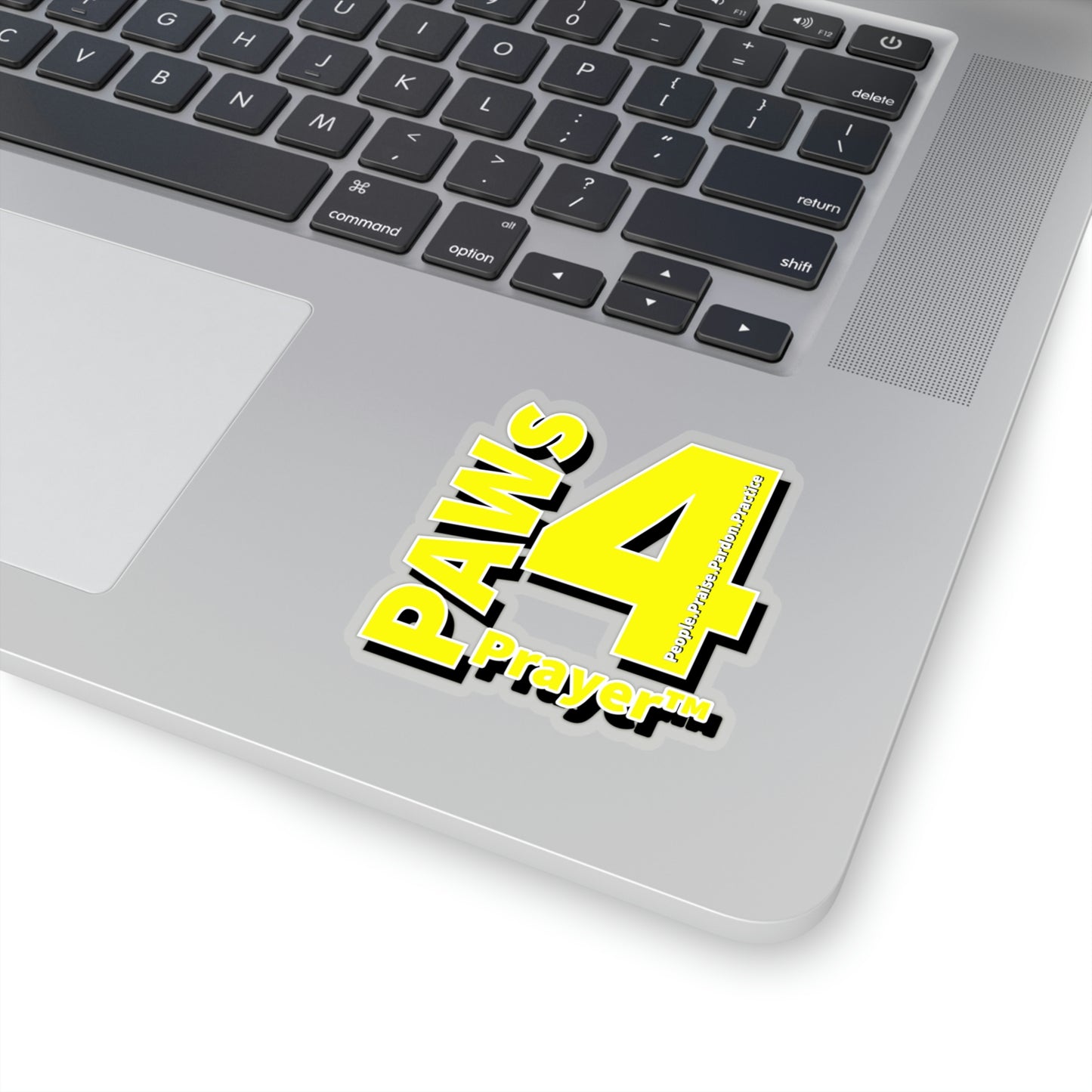 Paws 4 Prayer™ Logo- Yellow