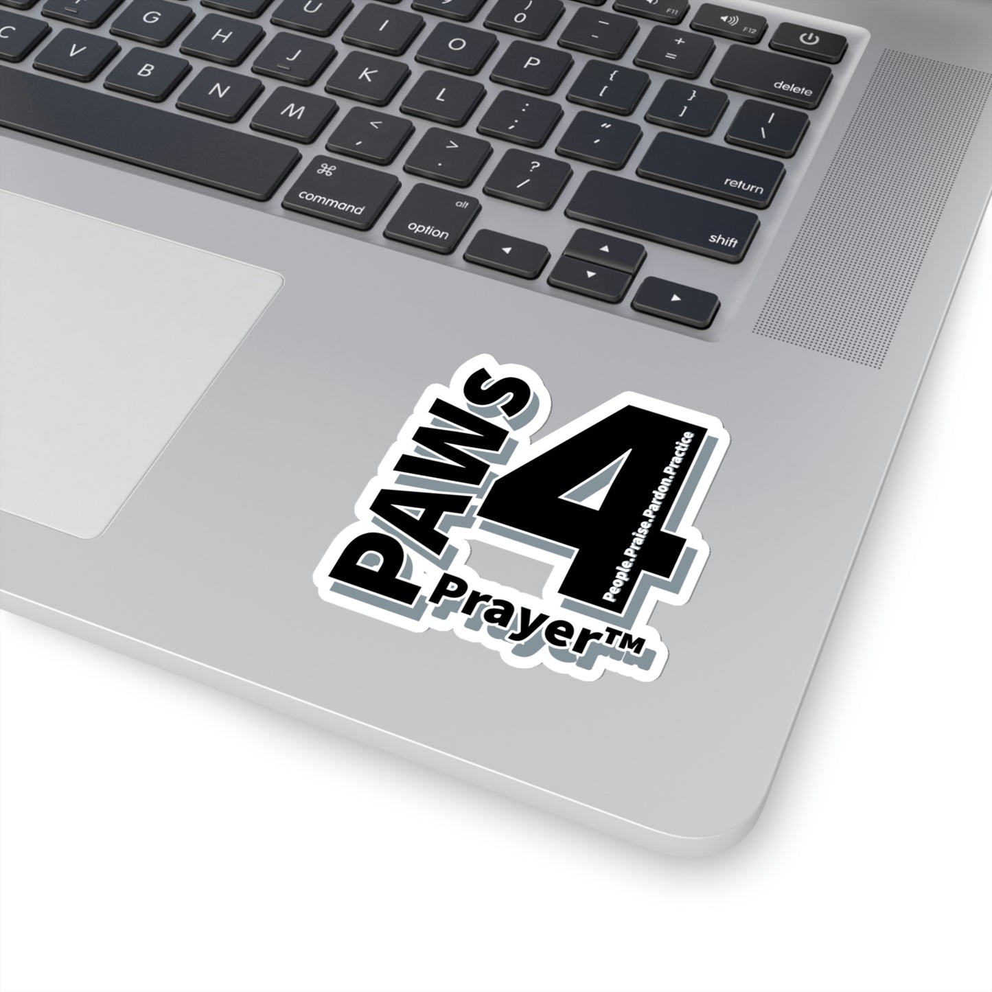 Paws 4 Prayer™ Logo- Black