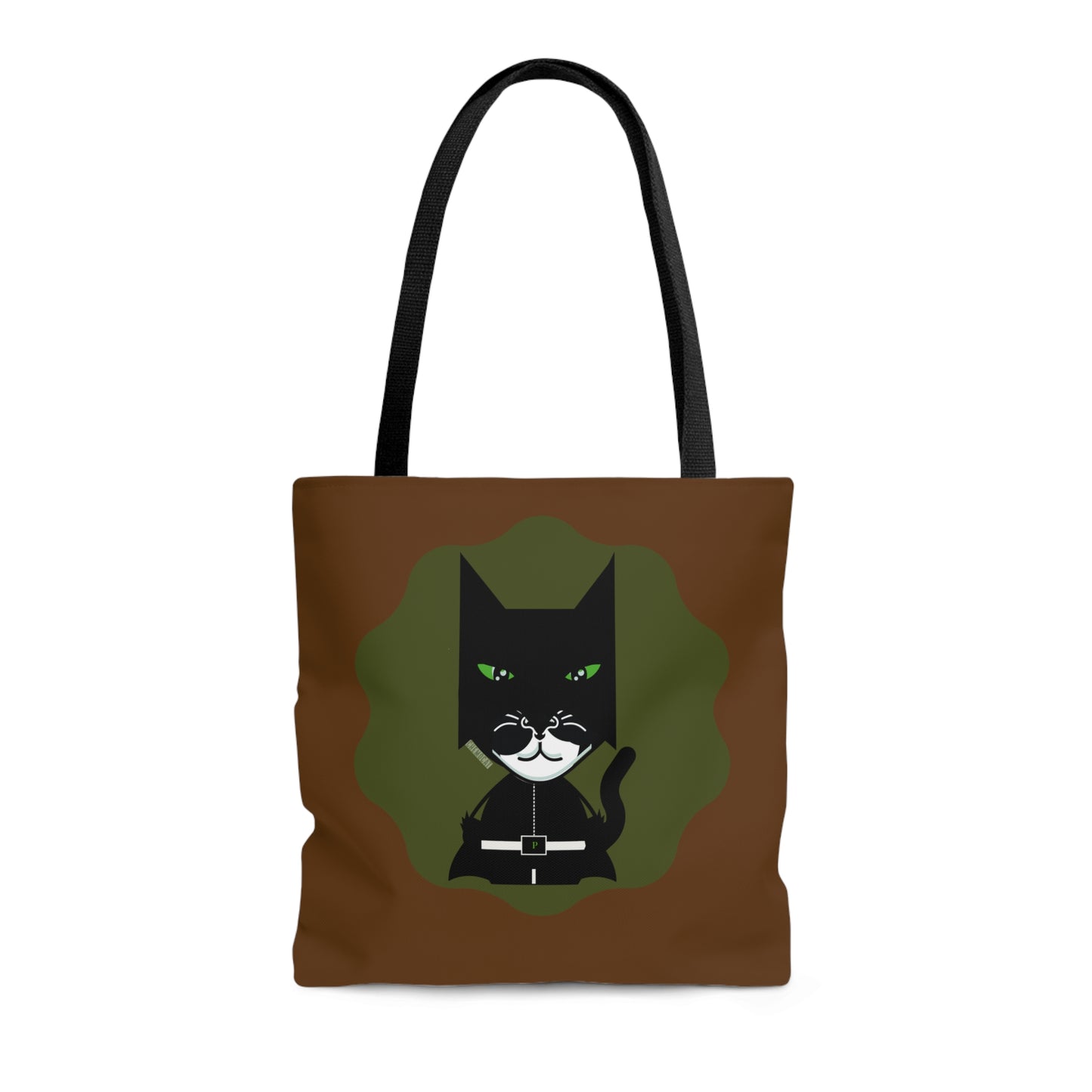 Chemo Cat Tote Bag (Camo Green & Brown): Fighting Cancer One Paw at a Time - Practical, Stylish, and Durable for Any Adventure