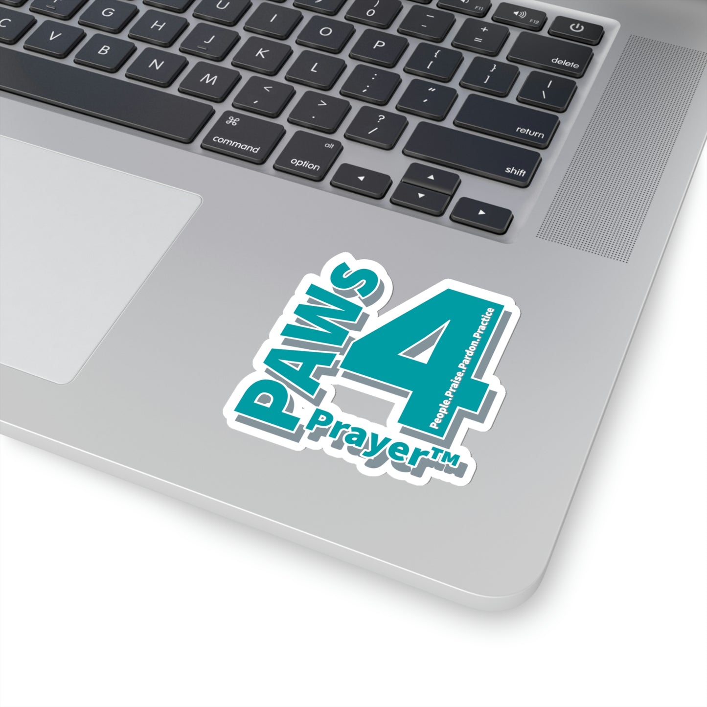 Paws 4 Prayer™ Logo- Teal