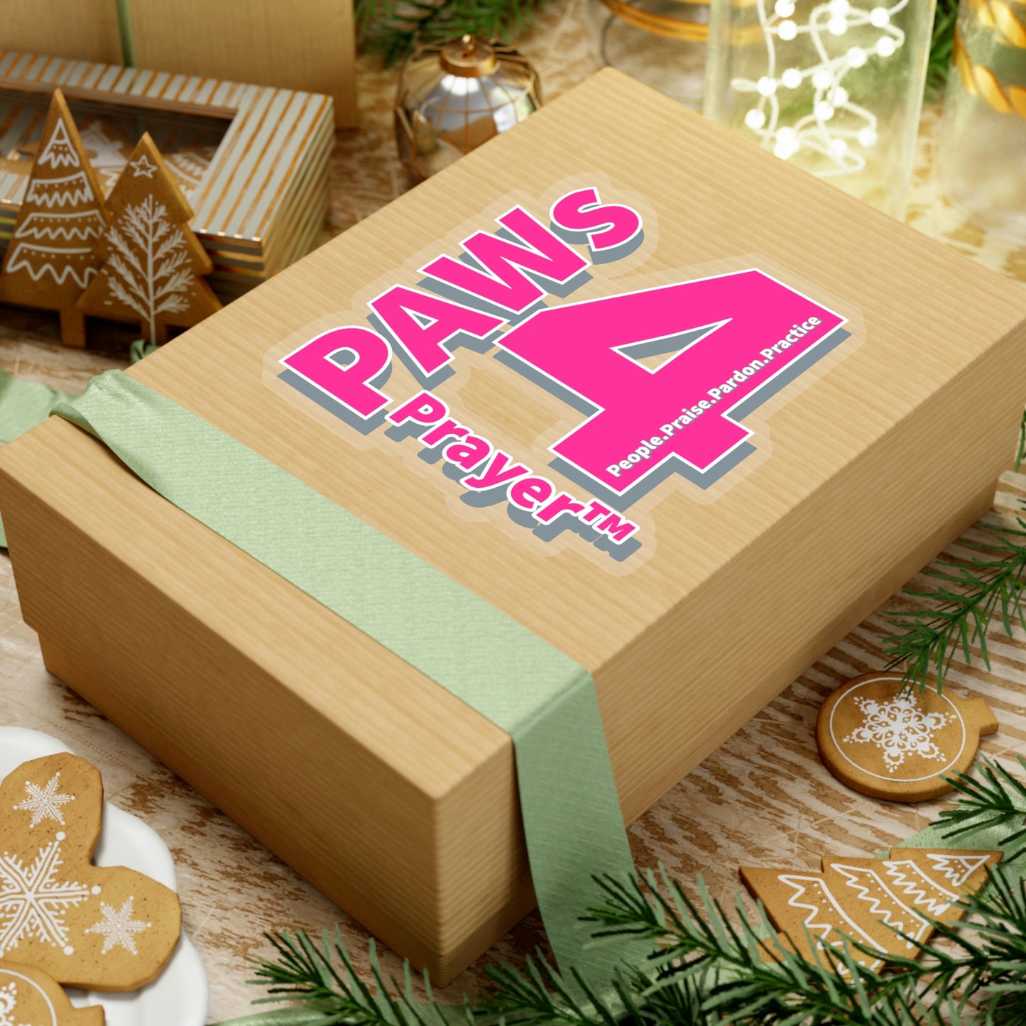 Paws 4 Prayer™ Logo- Pink