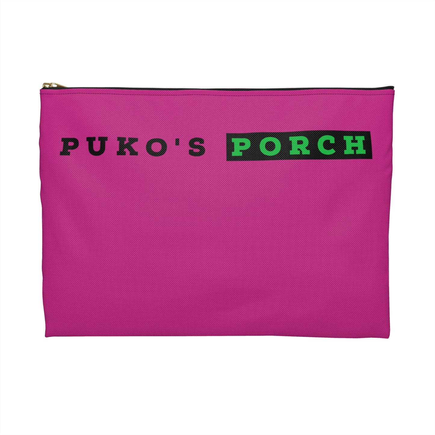 Cat Bucket List: Travel Accessory Pouch-Pink