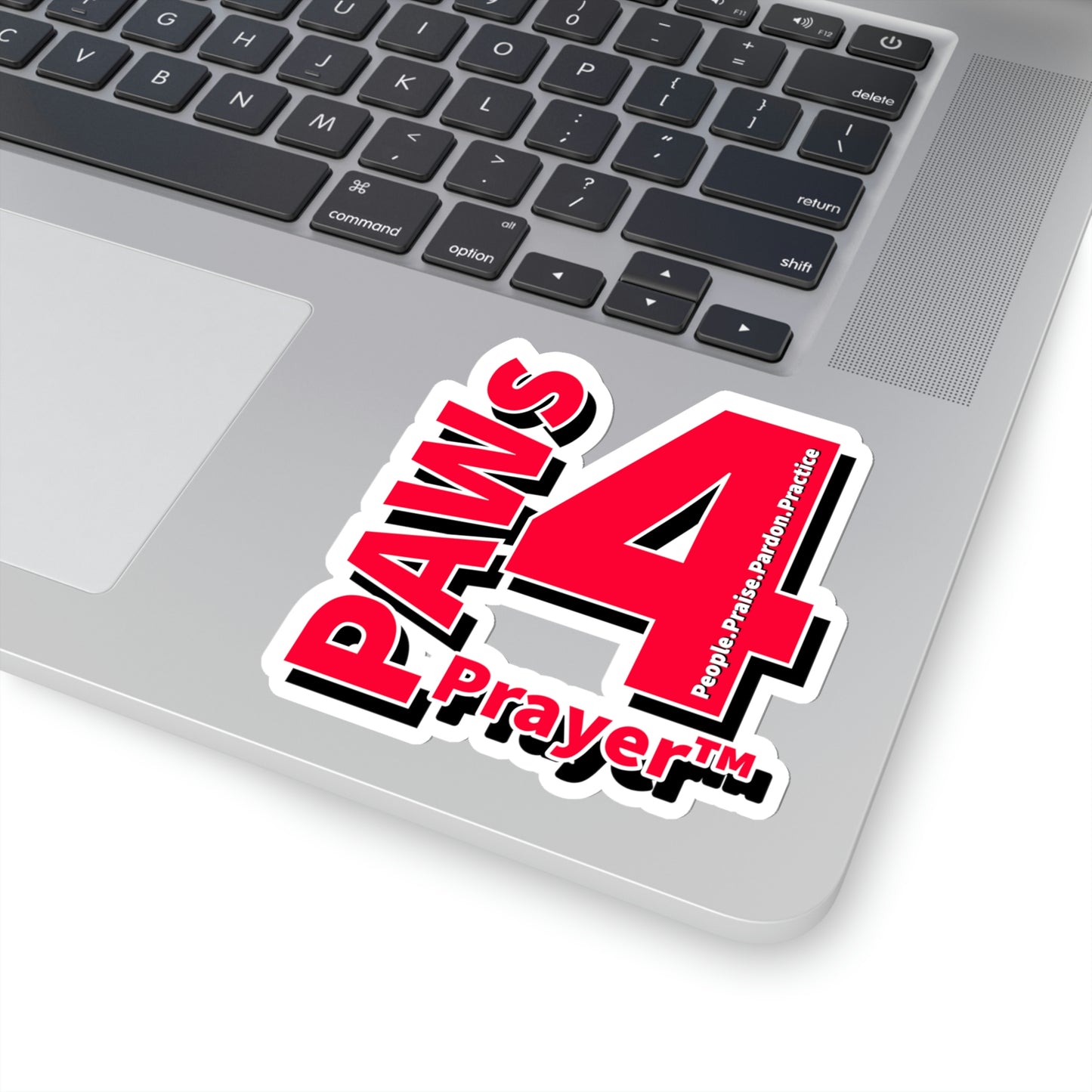 Paws 4 Prayer™ Logo- Red