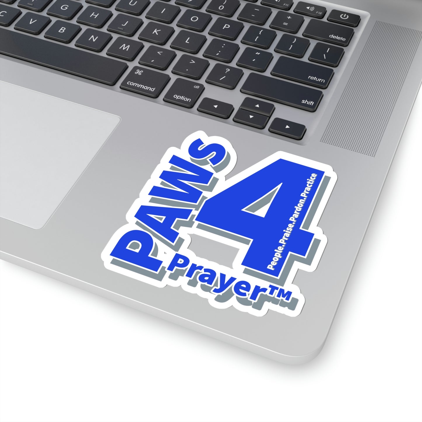 Paws 4 Prayer™ Logo- Blue