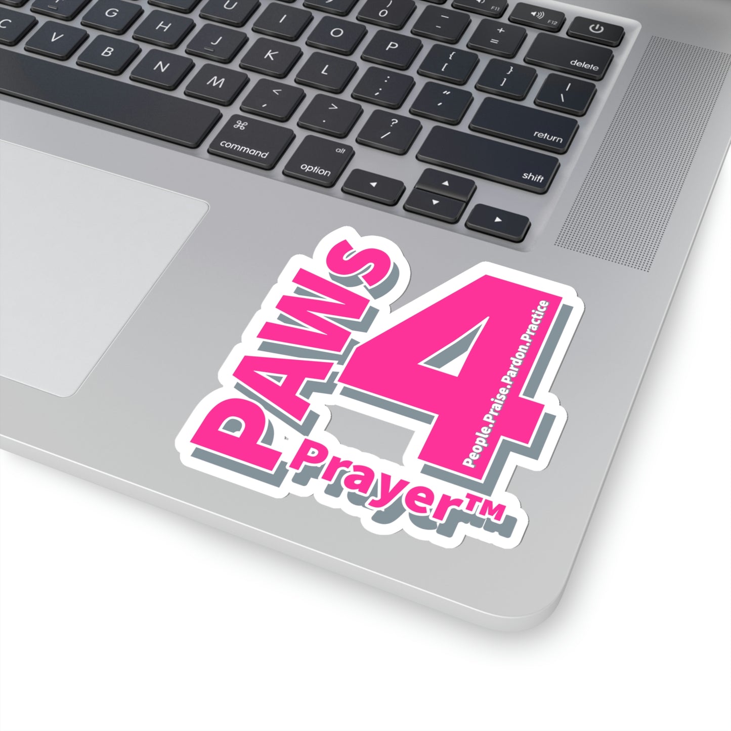 Paws 4 Prayer™ Logo- Pink