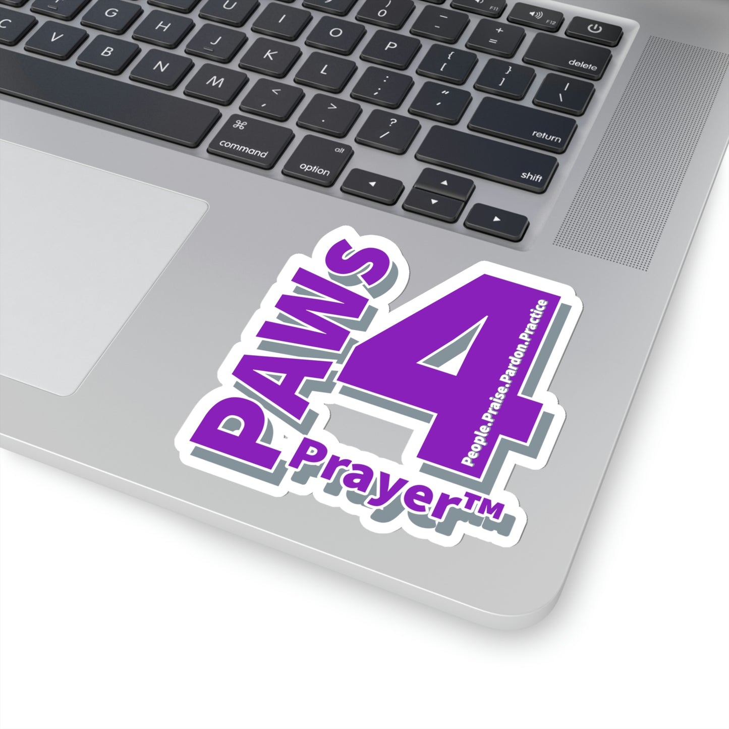 Paws 4 Prayer™ Logo-Purple