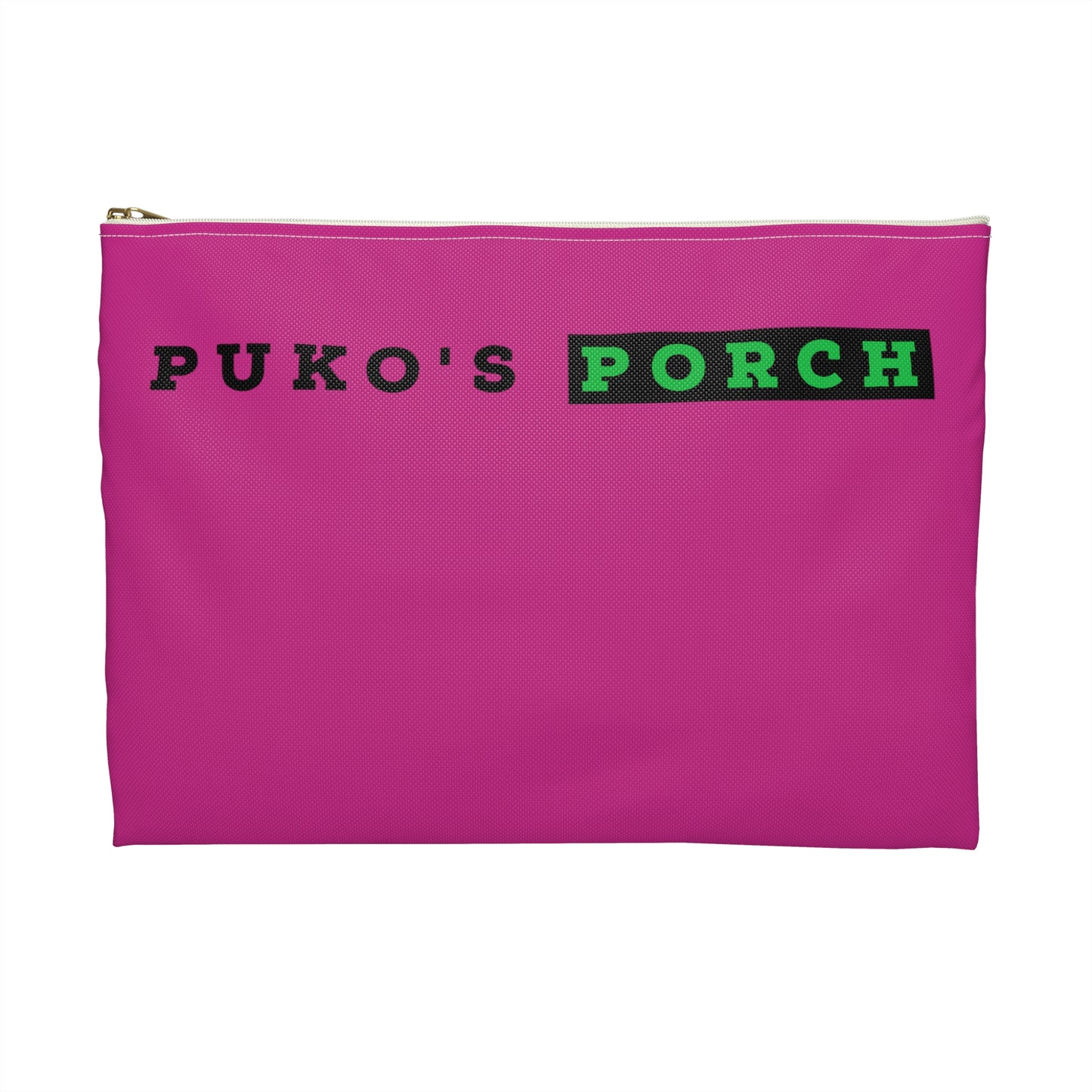 Cat Bucket List: Travel Accessory Pouch-Pink