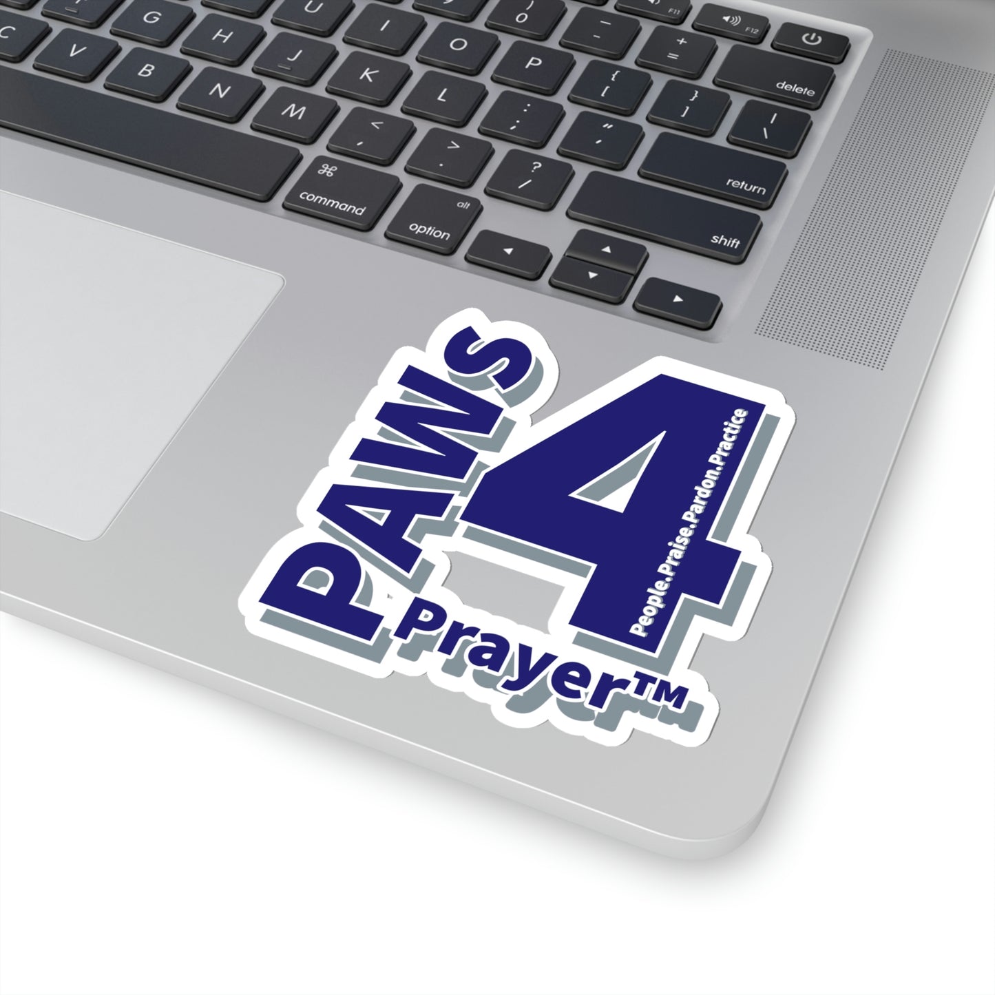 Paws 4 Prayer™ Logo- Dark Blue