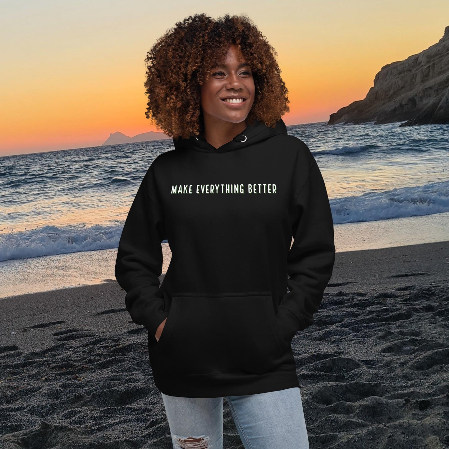 Faith & Fur-Make Everything Better-Unisex Hoodie