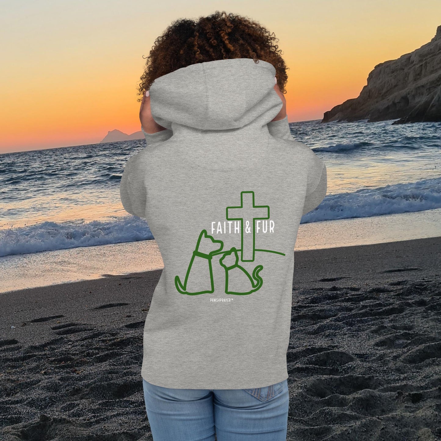 Faith & Fur-Make Everything Better-Unisex Hoodie