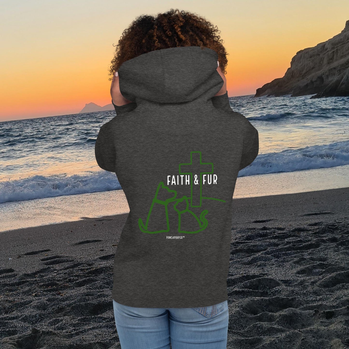 Faith & Fur-Make Everything Better-Unisex Hoodie