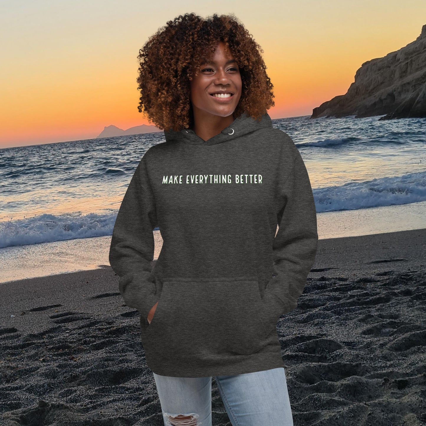 Faith & Fur-Make Everything Better-Unisex Hoodie