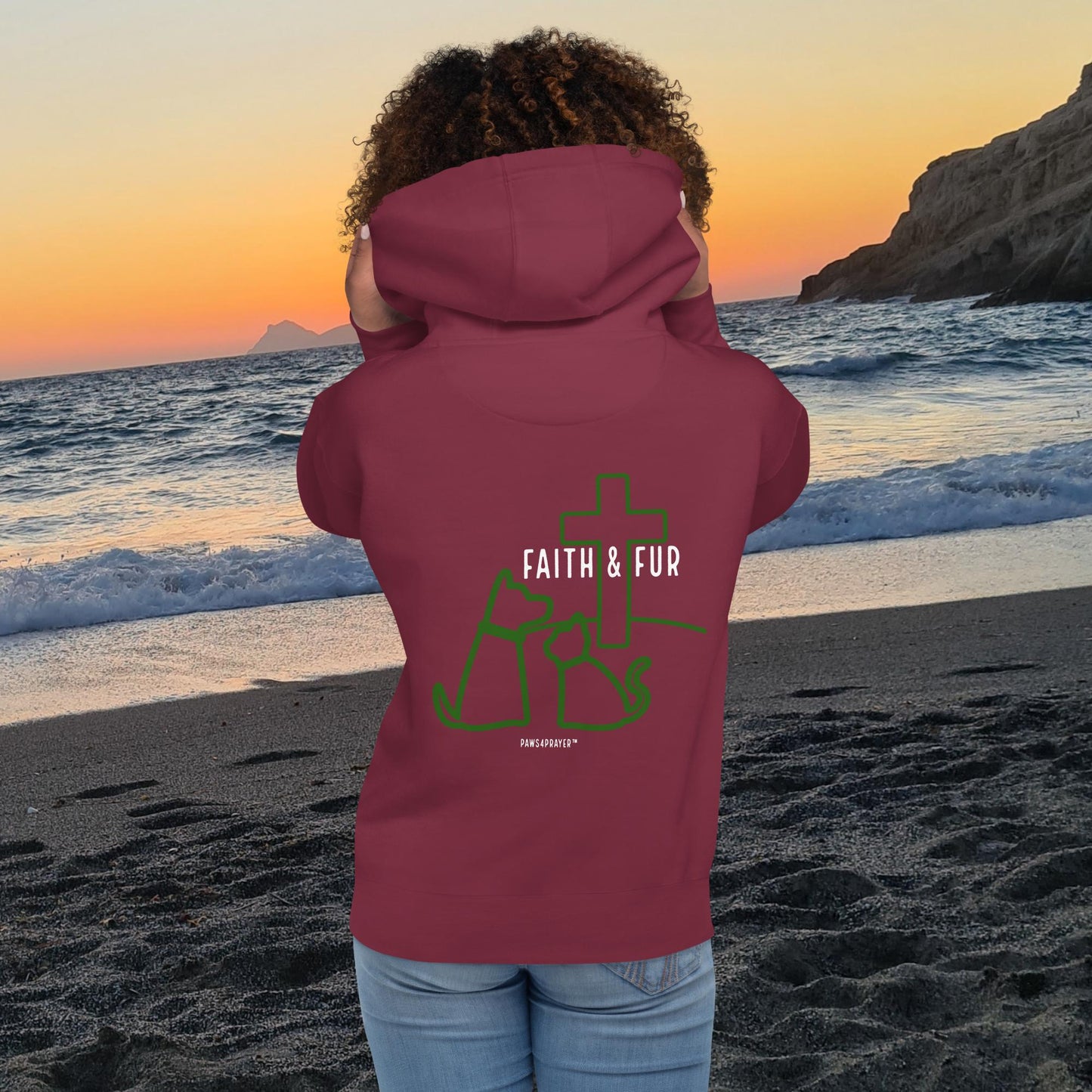 Faith & Fur-Make Everything Better-Unisex Hoodie