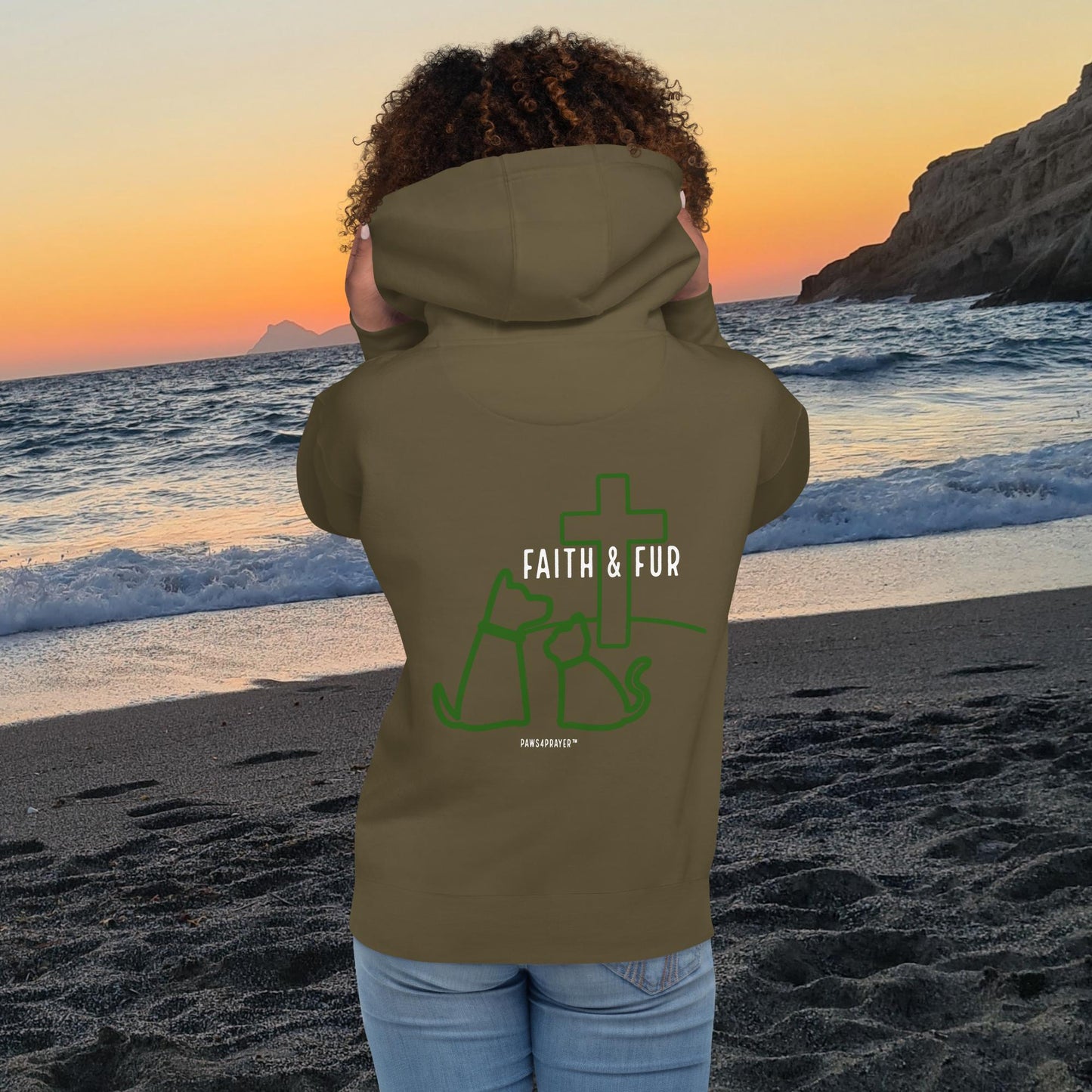 Faith & Fur-Make Everything Better-Unisex Hoodie