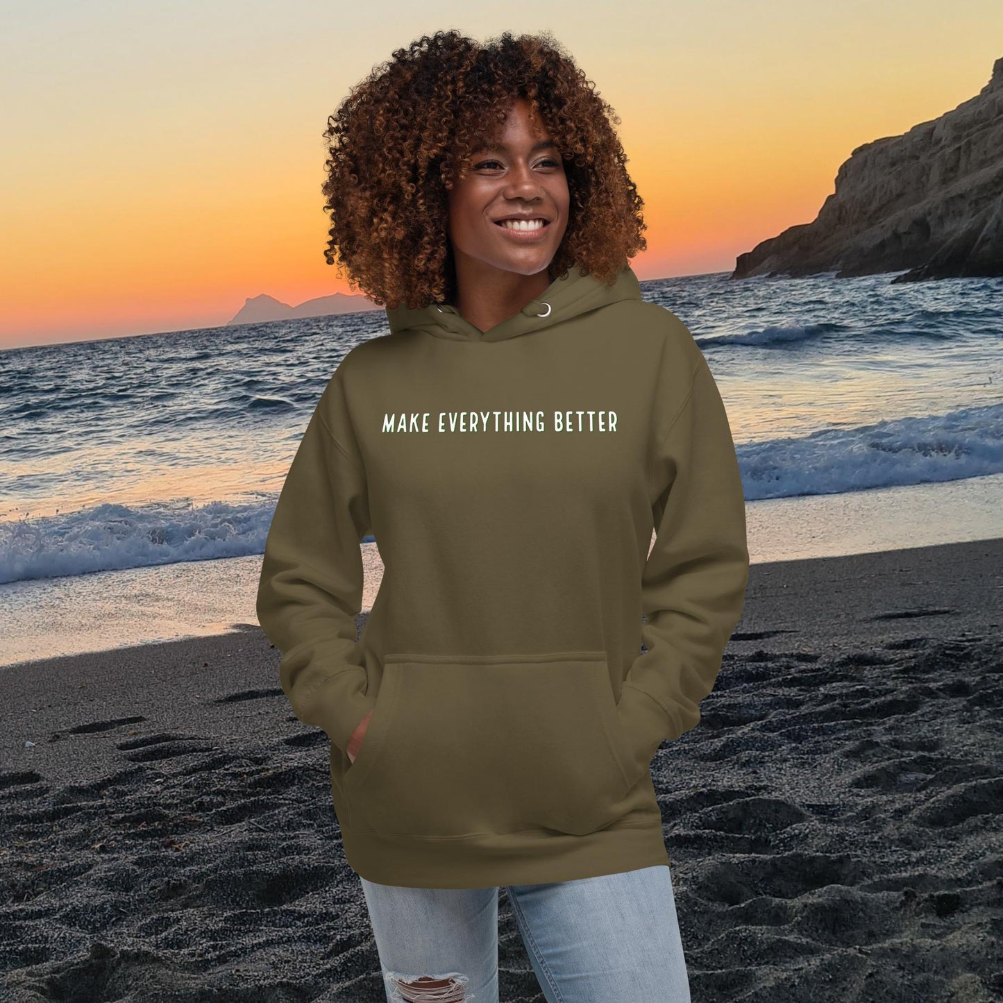 Faith & Fur-Make Everything Better-Unisex Hoodie