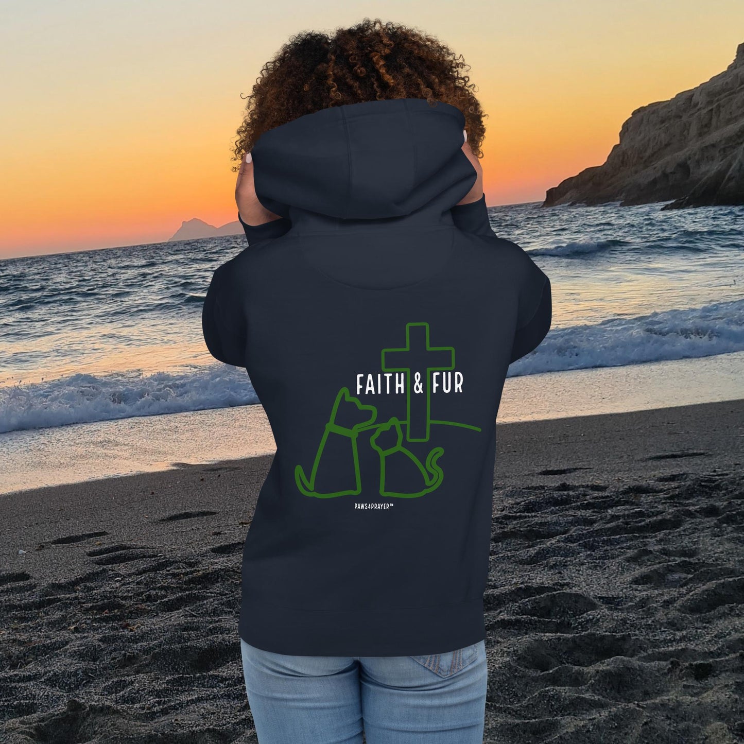 Faith & Fur-Make Everything Better-Unisex Hoodie