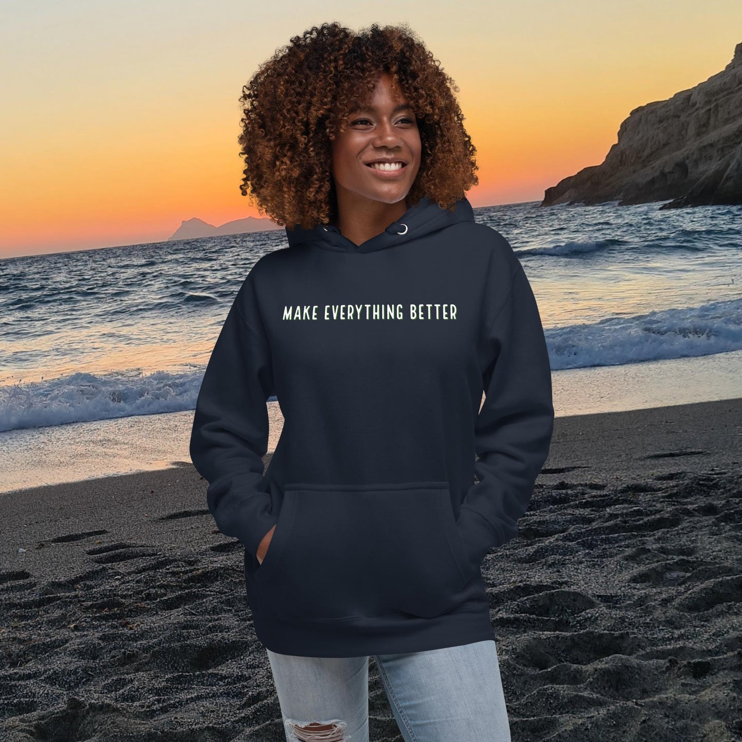 Faith & Fur-Make Everything Better-Unisex Hoodie